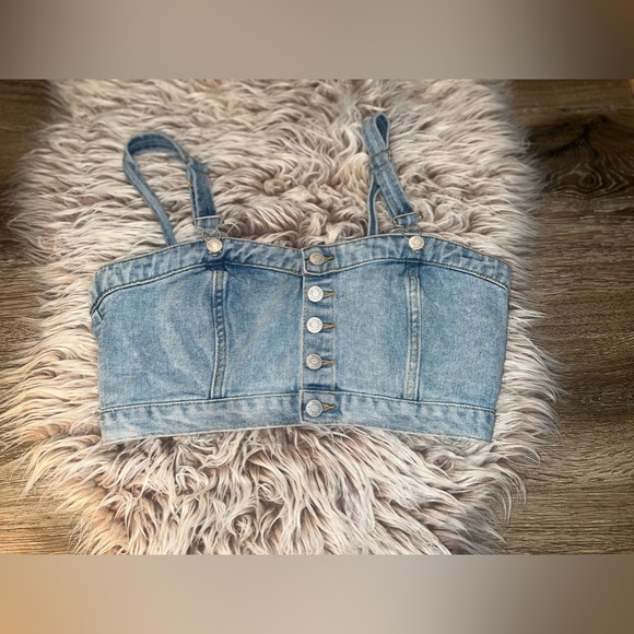 PacSun Tops - Pacsun Womens Blue Jeans Shirt